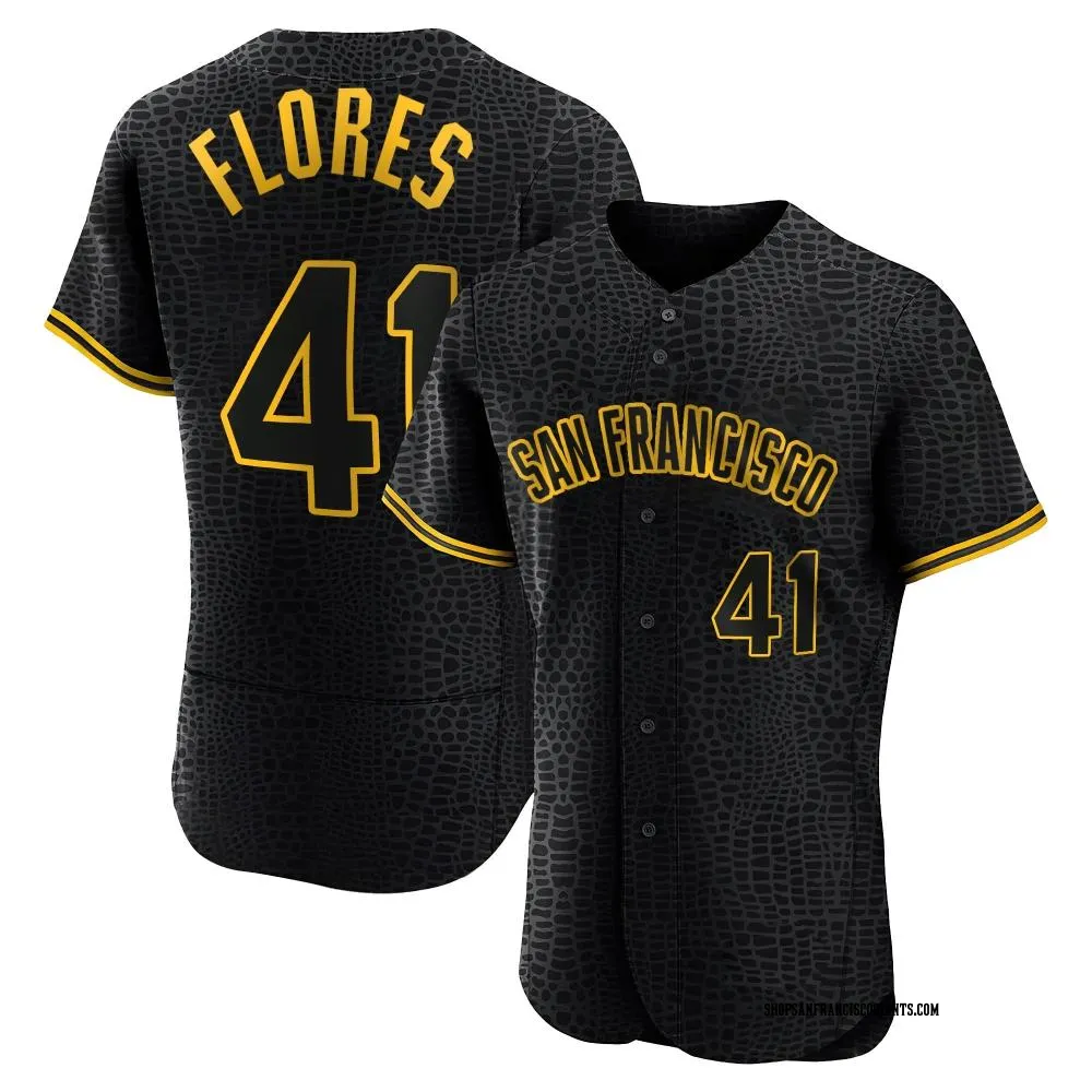 2023 Game Used Road Jersey worn by #41 Wilmer Flores on 3/30 @ NYY - Size  46